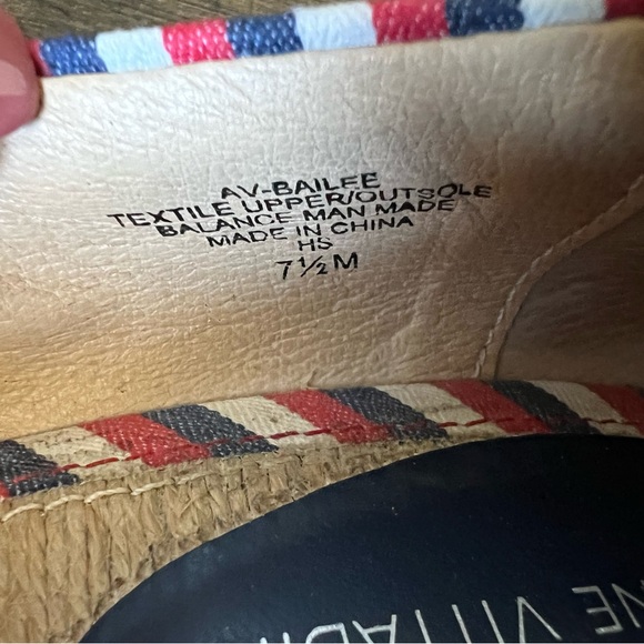 ADRIENNE VITTADINI Women's Bailee Espadrille Wedge Sandal Size 7.5 - Picture 8 of 8